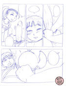 Kami Tora's Roommates - sketched comic