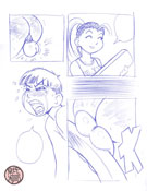 Kami Tora's Roommates - sketched comic