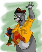 Arkham-Insanity's Talespin - Baloo spanks Kit