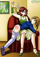 Palcomix's Gundam Wing - Catherine spank Trowa