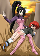 Palcomix's Shin Hakkenden - Noburo spank Kou