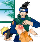 Sleepship's Naruto - Iruka spanks Naruto
