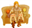 Arkham-Insanity's Hetalia - Albion spanking her boys