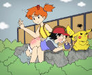 Nelson's Pokemon - Ash gets spanked