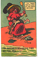 Women Spanking Boys Vintage Spanking Art #1