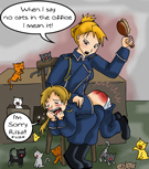 Arkham-Insanity's Fullmetal Alchemist - Riza disciplines Alphonse