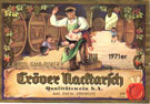 Kröver Nacktarsch's Wine Bottle Label '71 #3