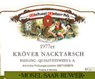 Kröver Nacktarsch's Wine Bottle Label '77 #1