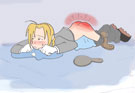 Arkham-Insanity's Fullmetal Alchemist - Pouting