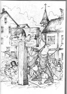 C. of Sweden's While in the Stocks