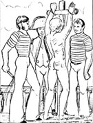 C. of Sweden's Navel Flogging
