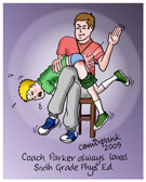Comixpank's Coach Parker (Coloured by Reks)
