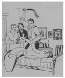 C. of Sweden's Bedtime with the Martinet