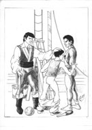 C. of Sweden's Dealing with the Cabinboy on Deck