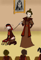 Arkham-Insanity's Avatar - Aang in fire nation school